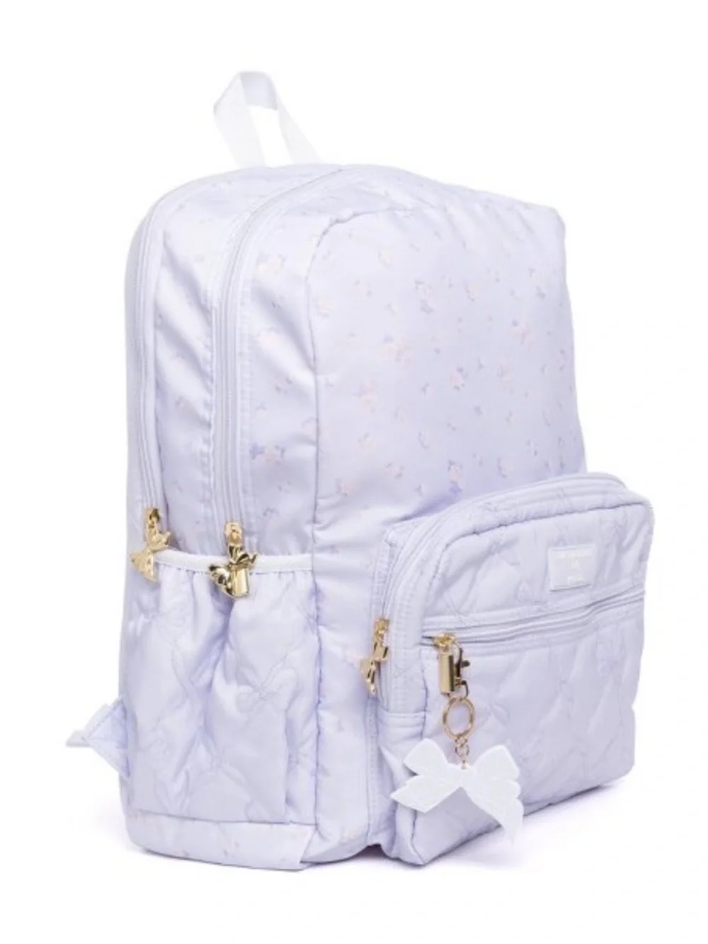 NWT LoveShackFancy x Target -Yoobi Everblooming Rosettes Backpack Breezy Blue